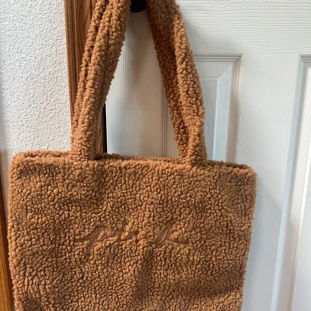 Plush Tan Tote Bag